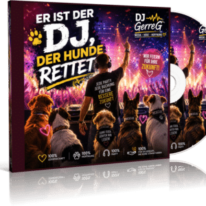 DJ GerreG - Der DJ, Der Hunde rettet Cover CD Box mit CD